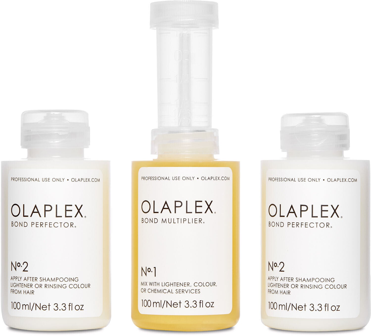 Assortiment pour cheveux unisexe Traveling Stylist Bond Multiplier & Perfector Olaplex Traveling Stylist (3 pcs) 3 Pièces