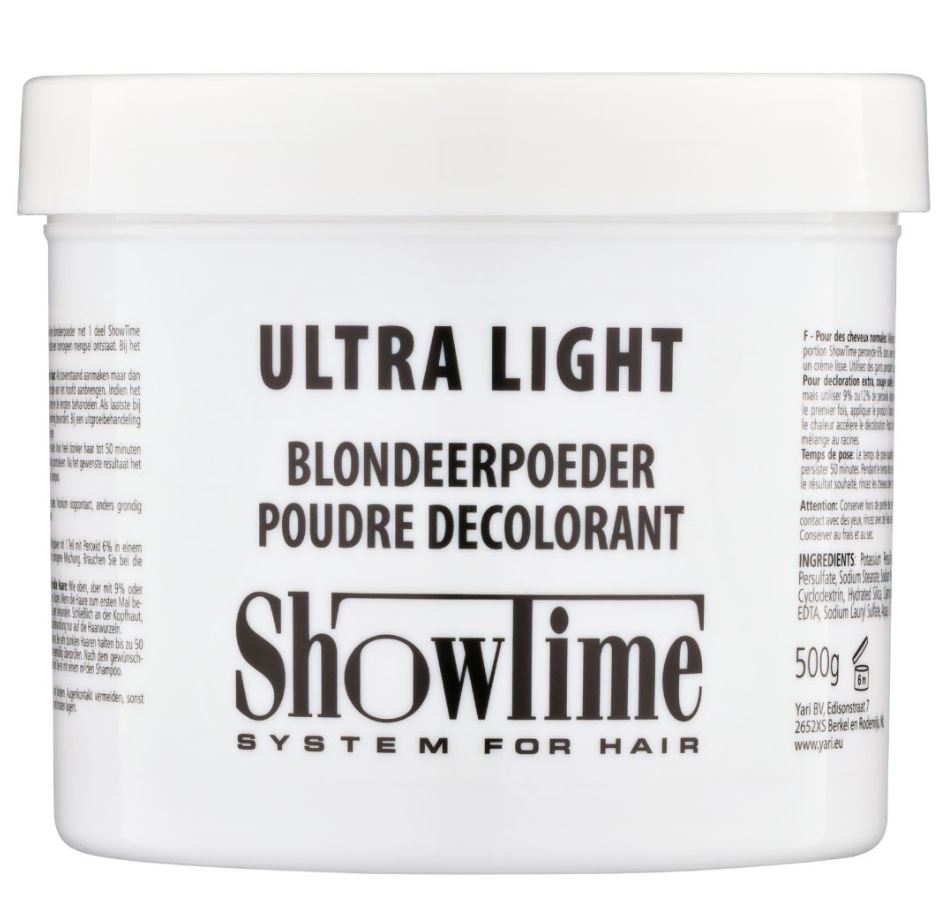 Showtime Ultra Light Blondeerpoeder - Poudre Decolorant 500g