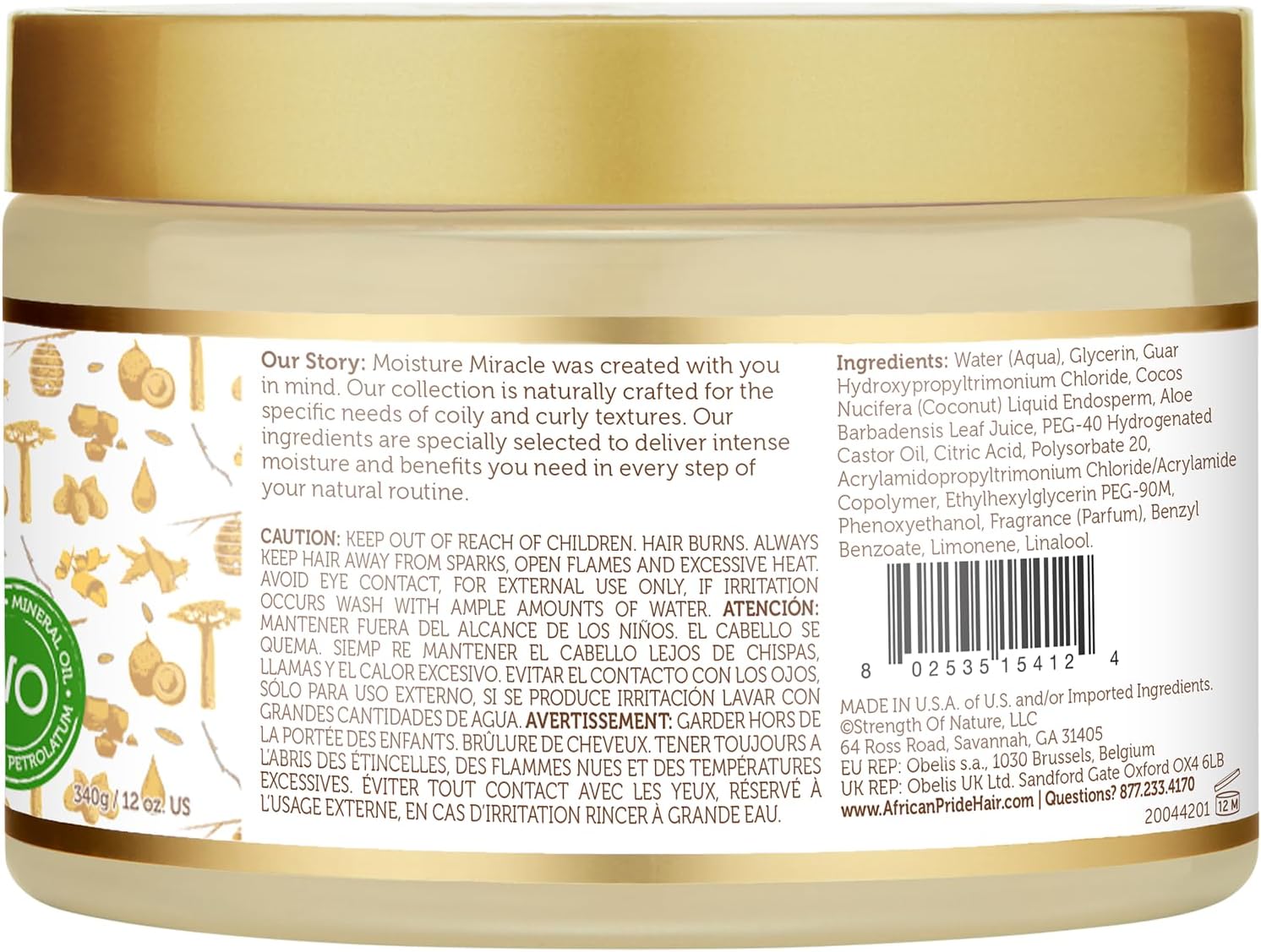 African Pride Pre-Shampoo Dentangle & Condition