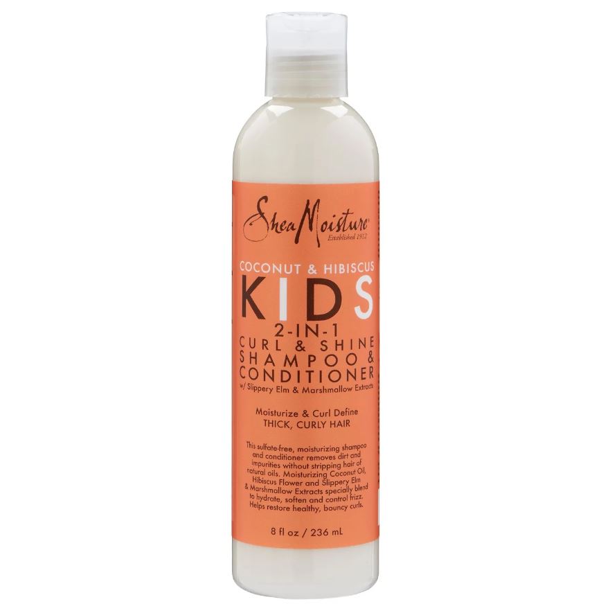 Shea Moisture Kids 2 in 1 Curl & Shine Shampoo-Conditioner | 236ml