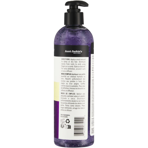 Aunt Jackie's Curl La La Hold Me Down gel coiffant étiquette