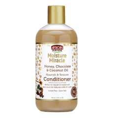 African pride moisture miracle après-shampooing miel et chocolat