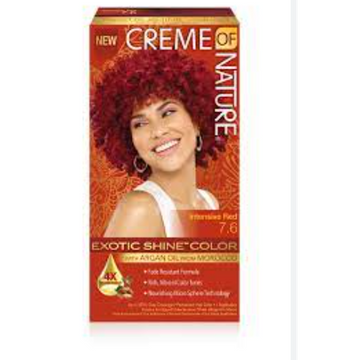 CREME OF NATURE Exotic Shine Color INTENSUE Red