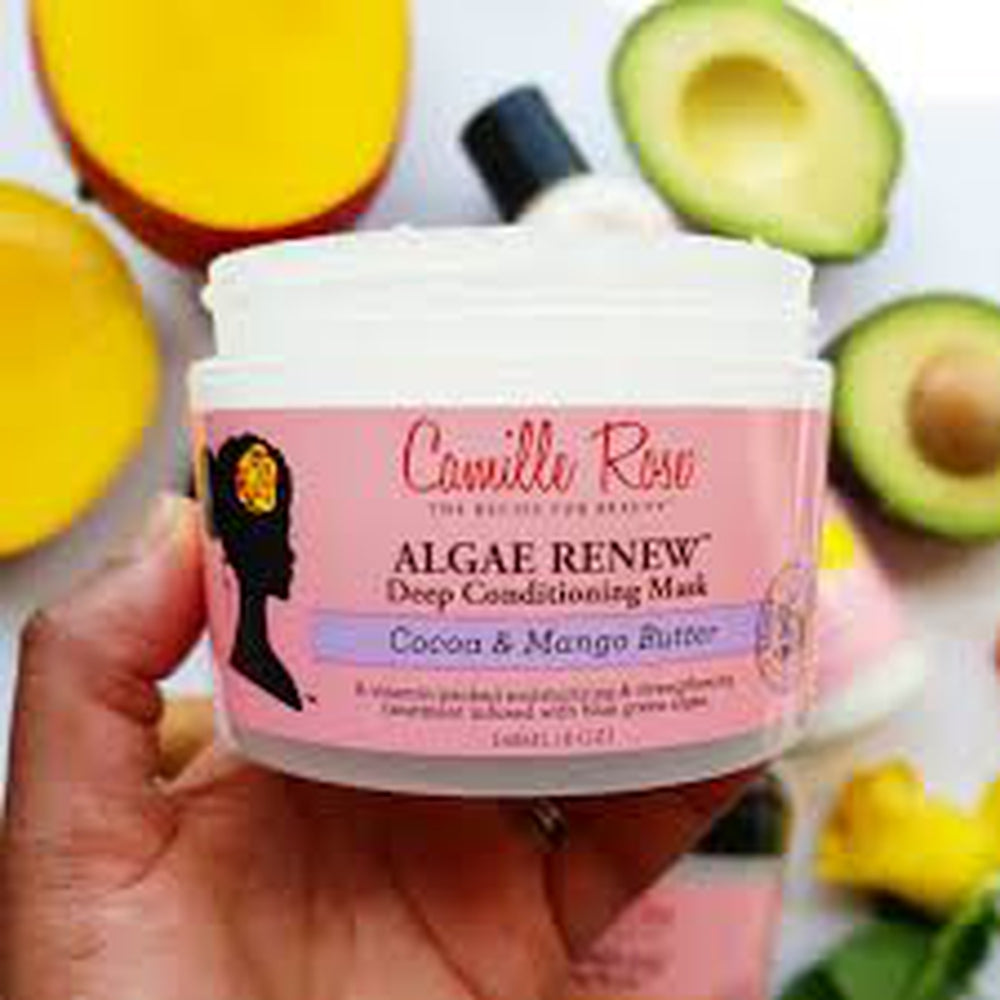 ALGAE RENEW - deep conditioning mask CAMILLE ROSE, l'Après-Shampooing Profondément Régénérateur aux Algues de Camille Rose Naturals