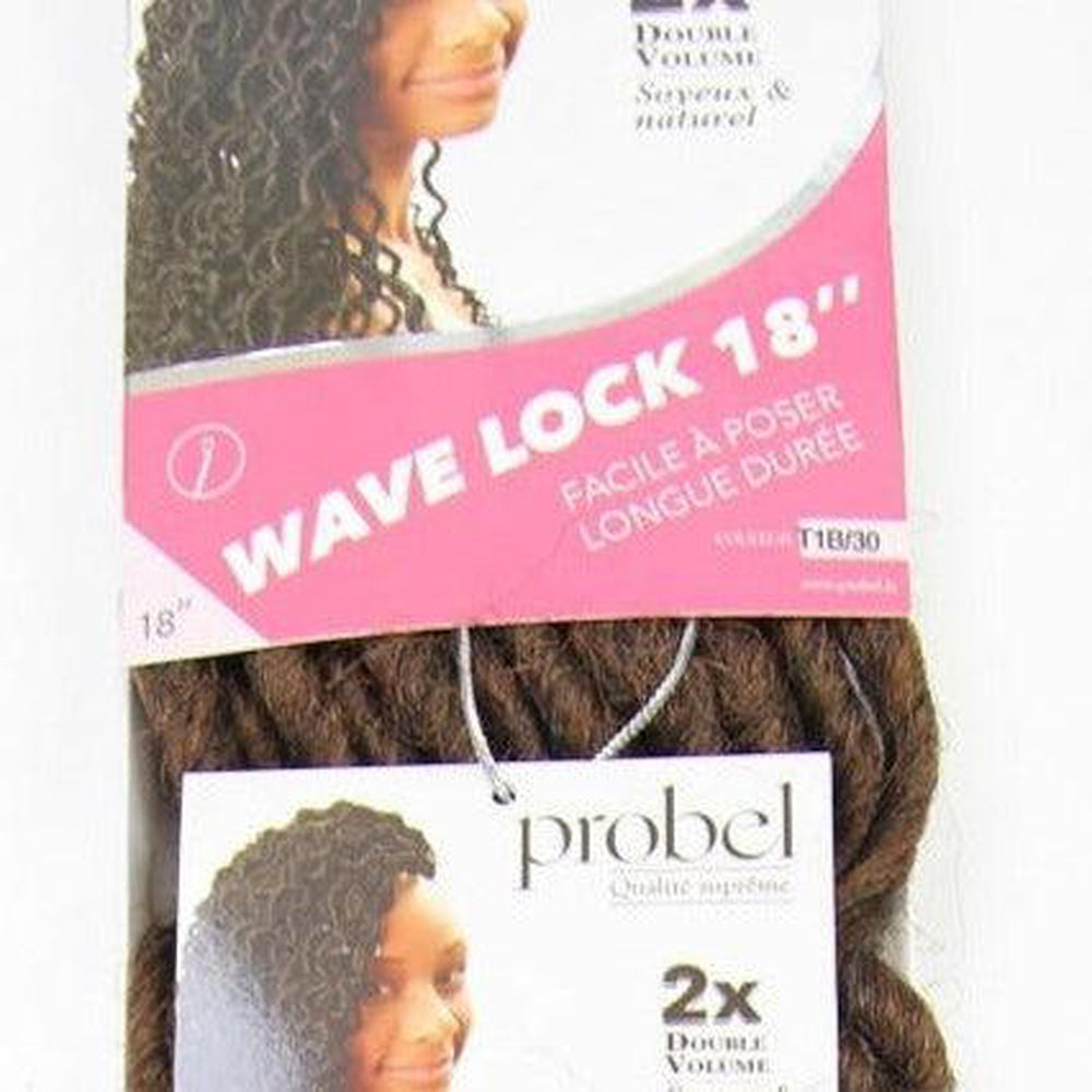 CROCHET BRAID WAVE LOCK 18" : PROBEL 2x Volume