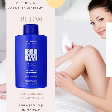 Beldam Body Milk, une crème hydratante premium qui nourrit en profondeur et revitalise votre peau 500ml