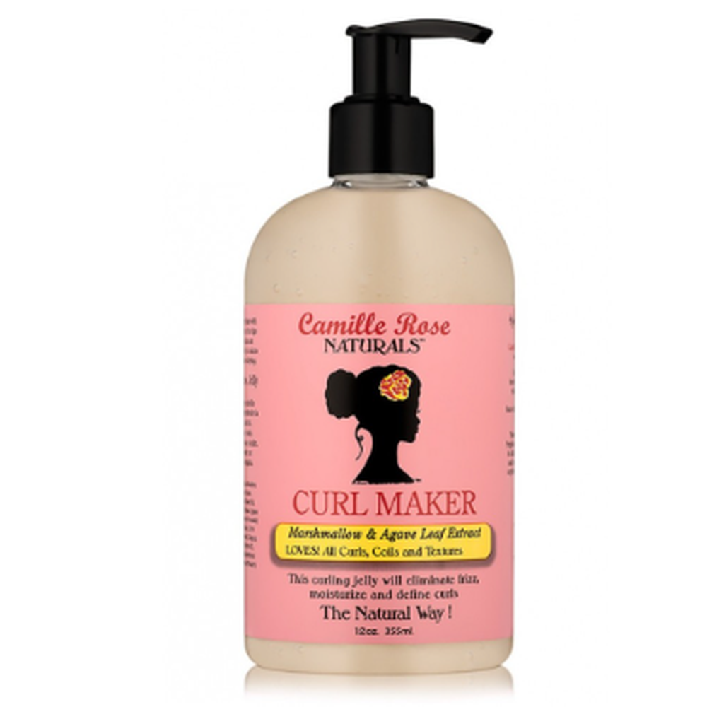 Camille Rose Curl Maker Curling Jelly 355ml Améliorez et définissez vos boucles avec la Gelée à boucler Curl Maker de Camille Rose Naturals