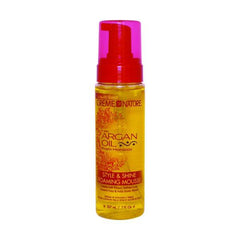 Crème Of Nature Style and Shine Argan Oil Styling Mousse