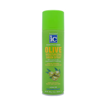 IC spray lustrant à l'olive pour cheveux